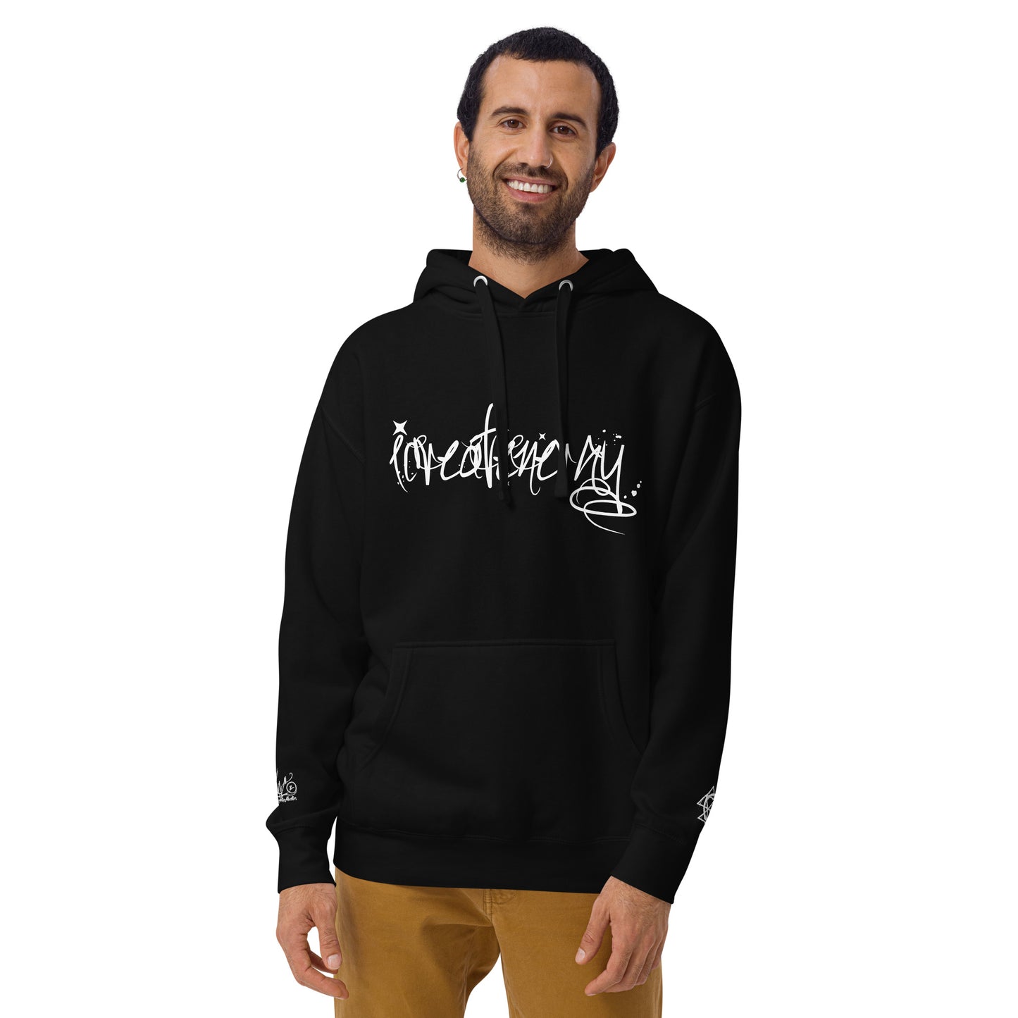 01 SGNTR WHT Unisex Hoodie