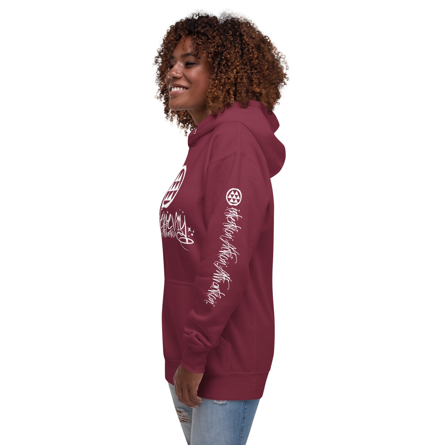 7T SGNTR WHT Unisex Hoodie