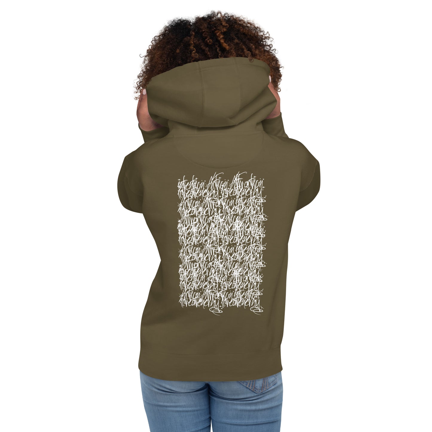 7T SGNTR WHT Unisex Hoodie