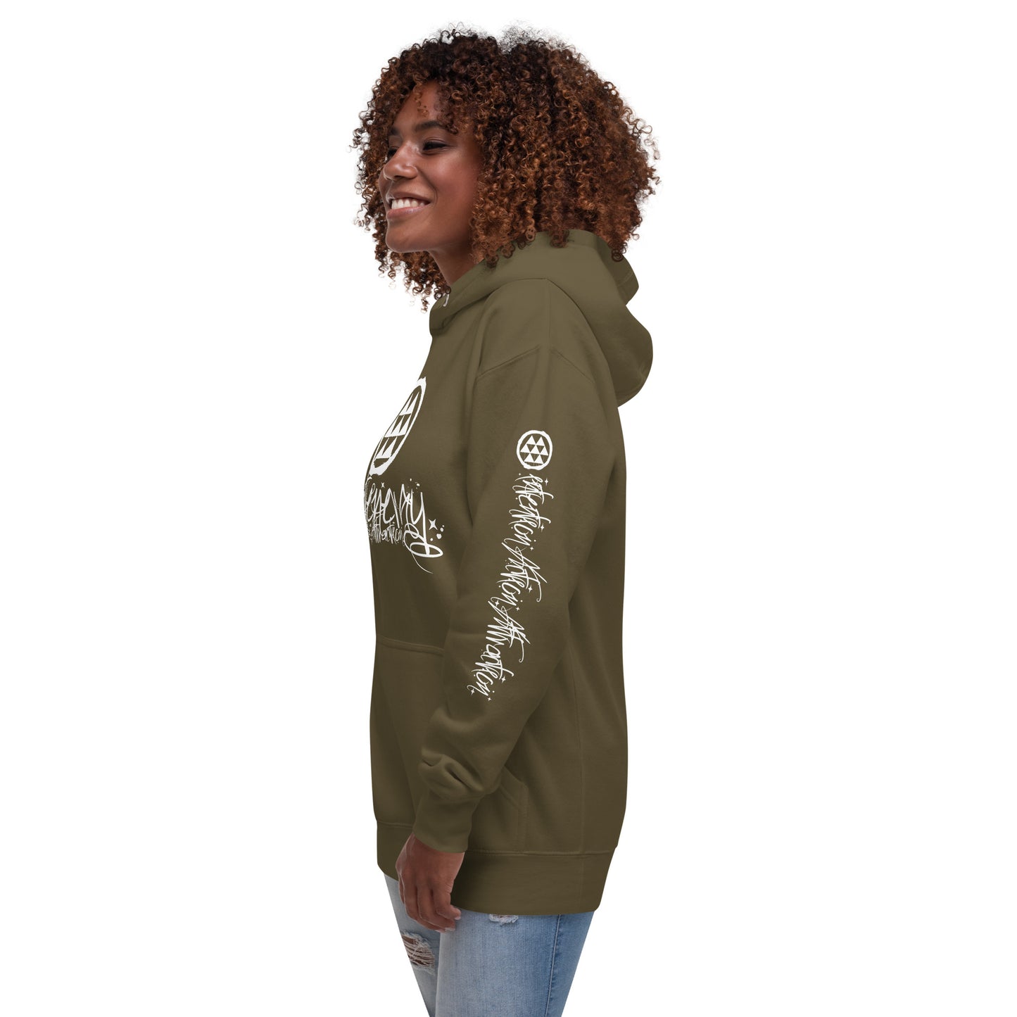 7T SGNTR WHT Unisex Hoodie