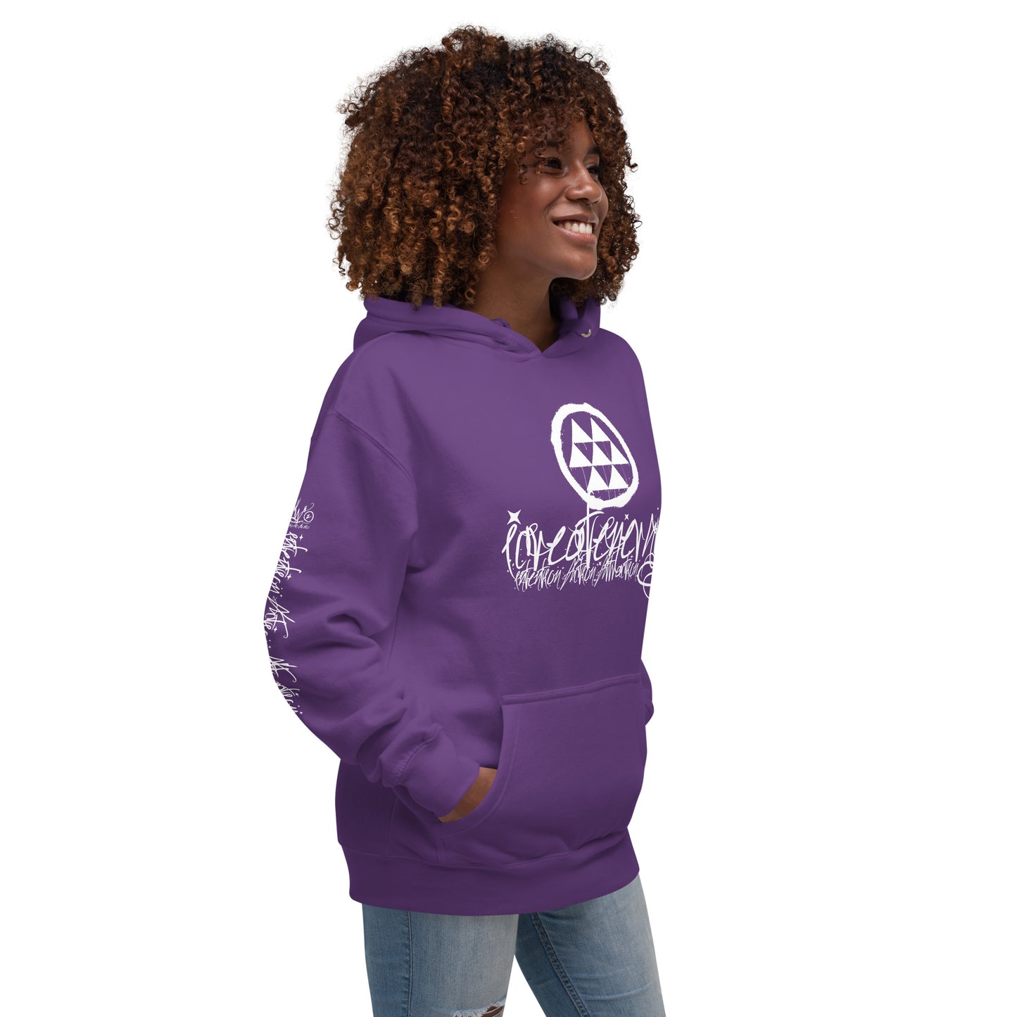 7T SGNTR WHT Unisex Hoodie