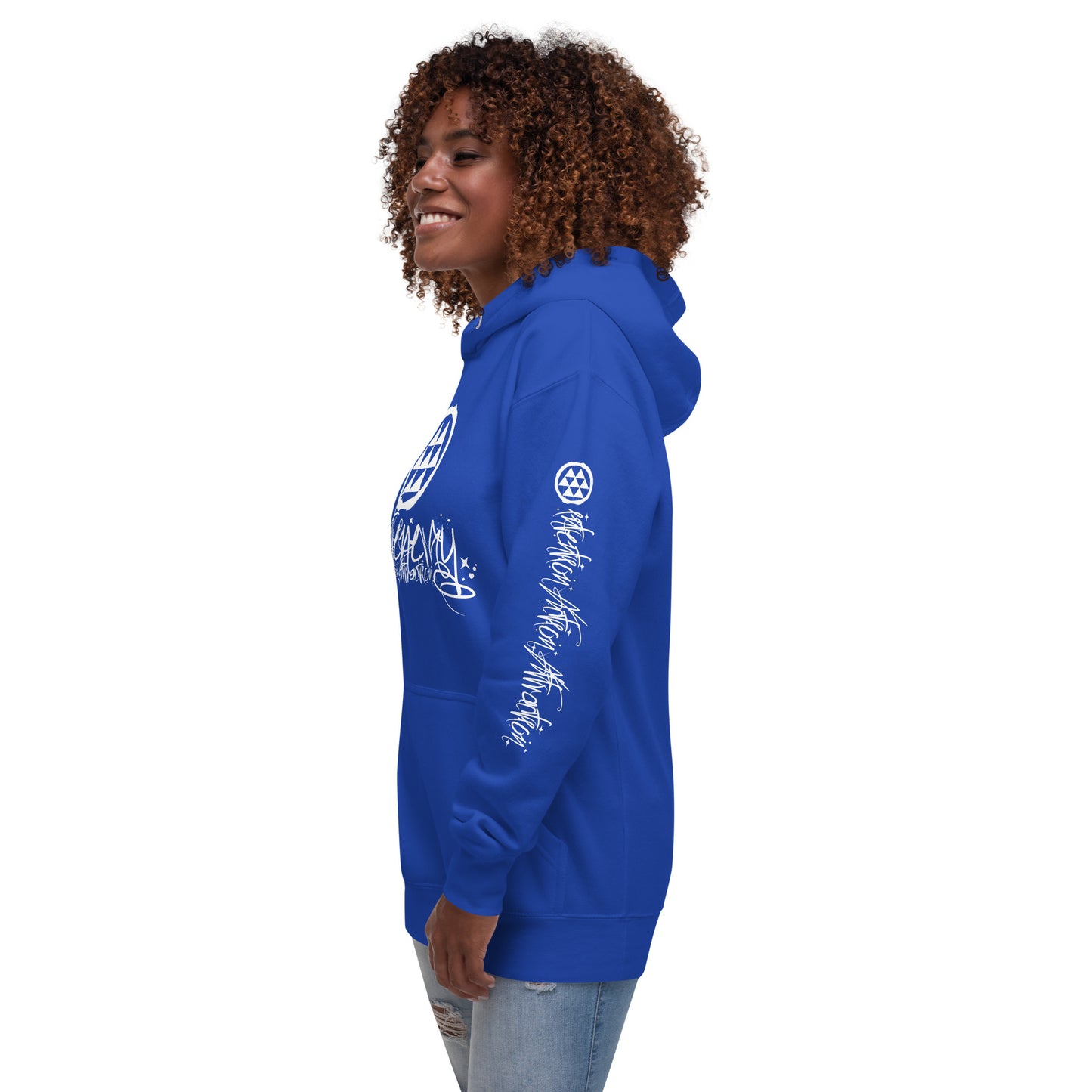 7T SGNTR WHT Unisex Hoodie